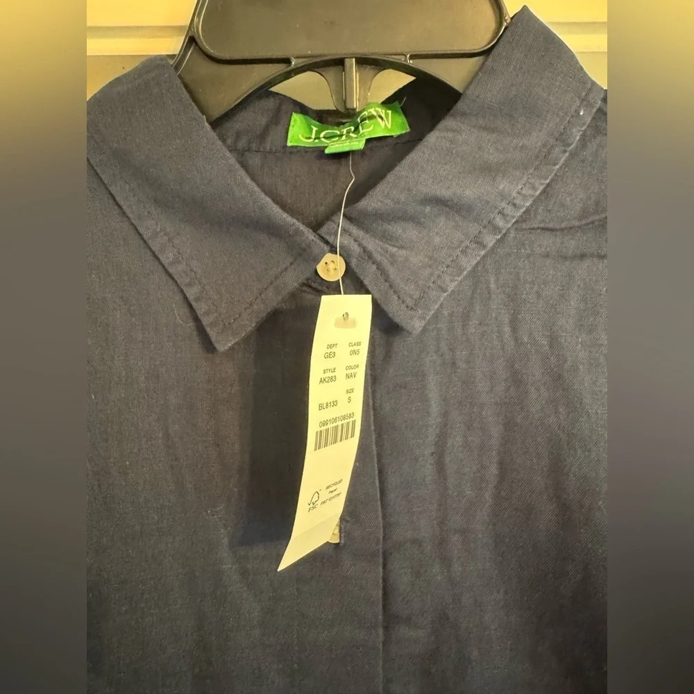 NWT - JCrew - Cotton Linen Tunic - Size S